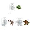 Flexible Silicone DIY Mold for Cartoon Desktop Animal Resin Figurines Crafting Easy Demolding Craft Home Decoration