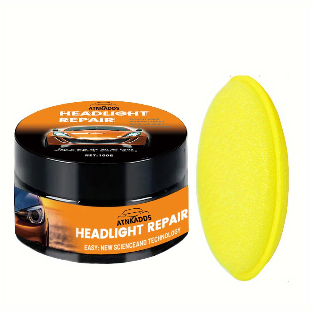 

Комплект для восстановления автомобильных фар — кристально чистое покрытие для устранения окисления, пожелтения и царапин