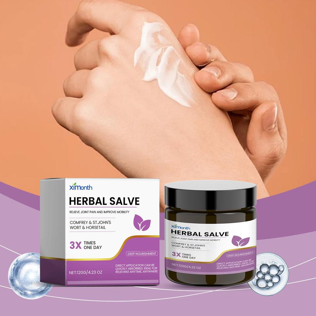 120G Ximonth Herbal Cream for Elbow and Knee ReliefMoisturizing MassageHerbal Spreading Cream