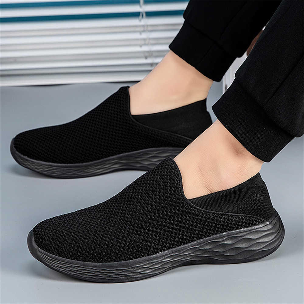 Móda Extra Velké Velikosti Kulatá Špička Venkovní Boty Baleríny Mokasíny Pánské Tenisky Šedé Pánské Boty Sportovní Chassure Klasické