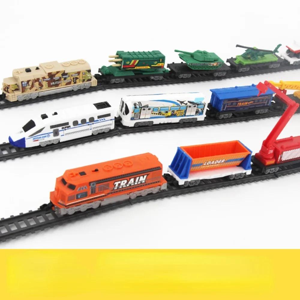 Hochgeschwindigkeitszug Waggon Modell Eisenbahnwagen Bausatz DIY Set Szenenteile Zubehör Geschenk Spielzeug