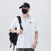 Updated Summer T-shirt Comfortable Fit Trendy Lapel Short-sleeved POLO Top T-shirt