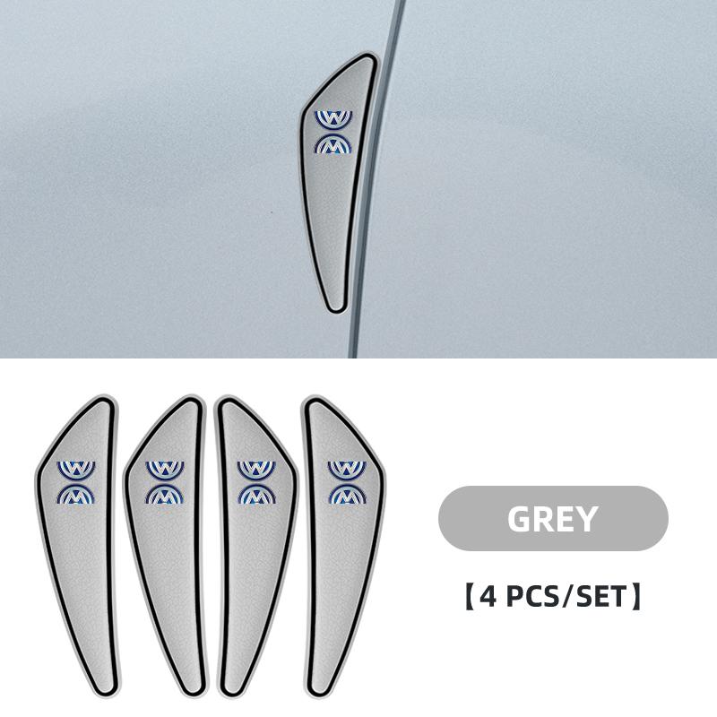 

VW GTI GOLF Car Door Anti-collision Bumper Strip Trim Protector Stickers For Volkswagen VW Golf Polo Tiguan Jetta Touran Passat