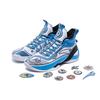 New Anta KT7 KT 7 Nitrogen Technology Anti-Slip Wear-Resistant High-Top Basketball Shoes White Blue 112221101-3