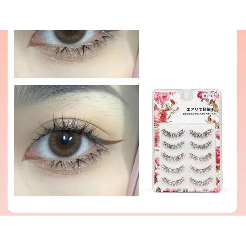 Lashie - Natürliche Mehrfachpackung künstliche Wimpern
