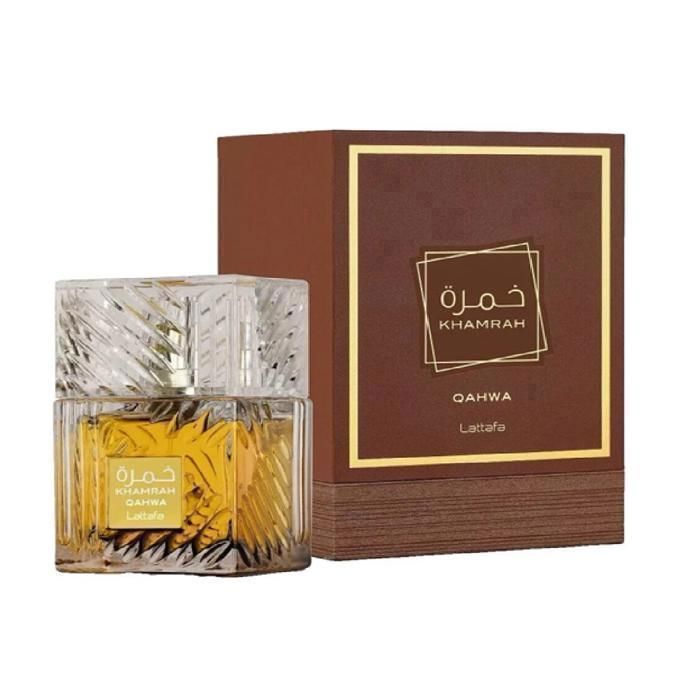 Eau De Parfum - Lattafa - Khamrah Qahwa - 100 Ml - Unisexe - Oriental Ambré Gourmand