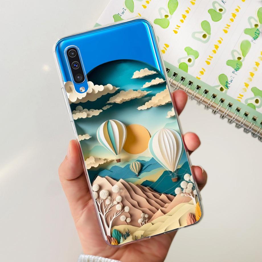 Für Samsung Galaxy A30s A50 A50s Handyhülle Weiches TPU Silikon Fundas Drachen Marmor Luxus Girly Malerei Capa Für Samsung A30s