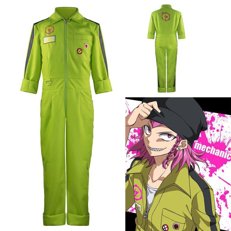 Luxuriöser Kazuichi Souda Jumpsuit Cosplay Kostüm Anzug Komplettset für Anime-Fans