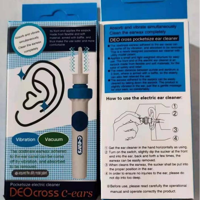 Electric Earwax Remover and Cleaner for Adults and Children