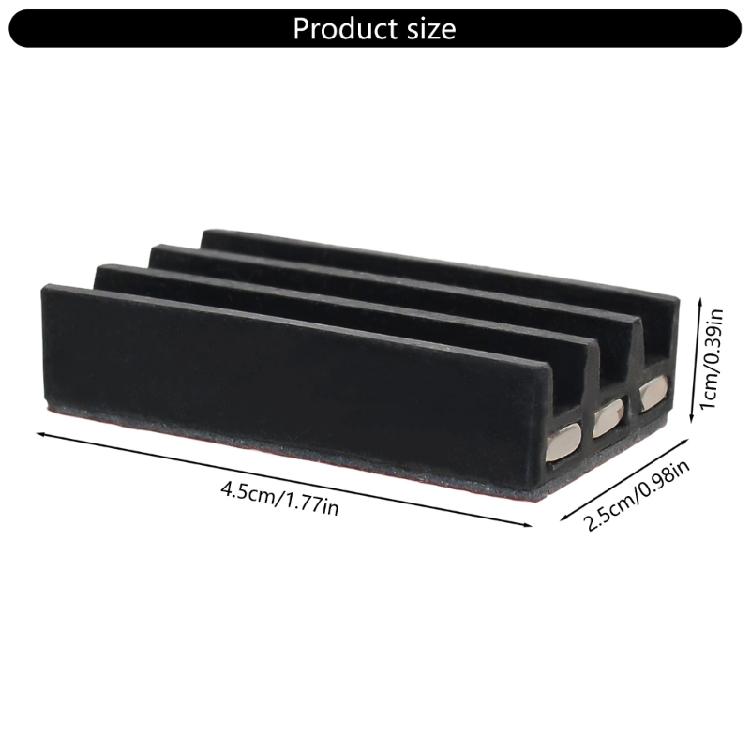 Magnetic Bit Holder Drill Bit Organizers 5 Slot Bit Screw Set For Power Tool Electrical Drill Accessories