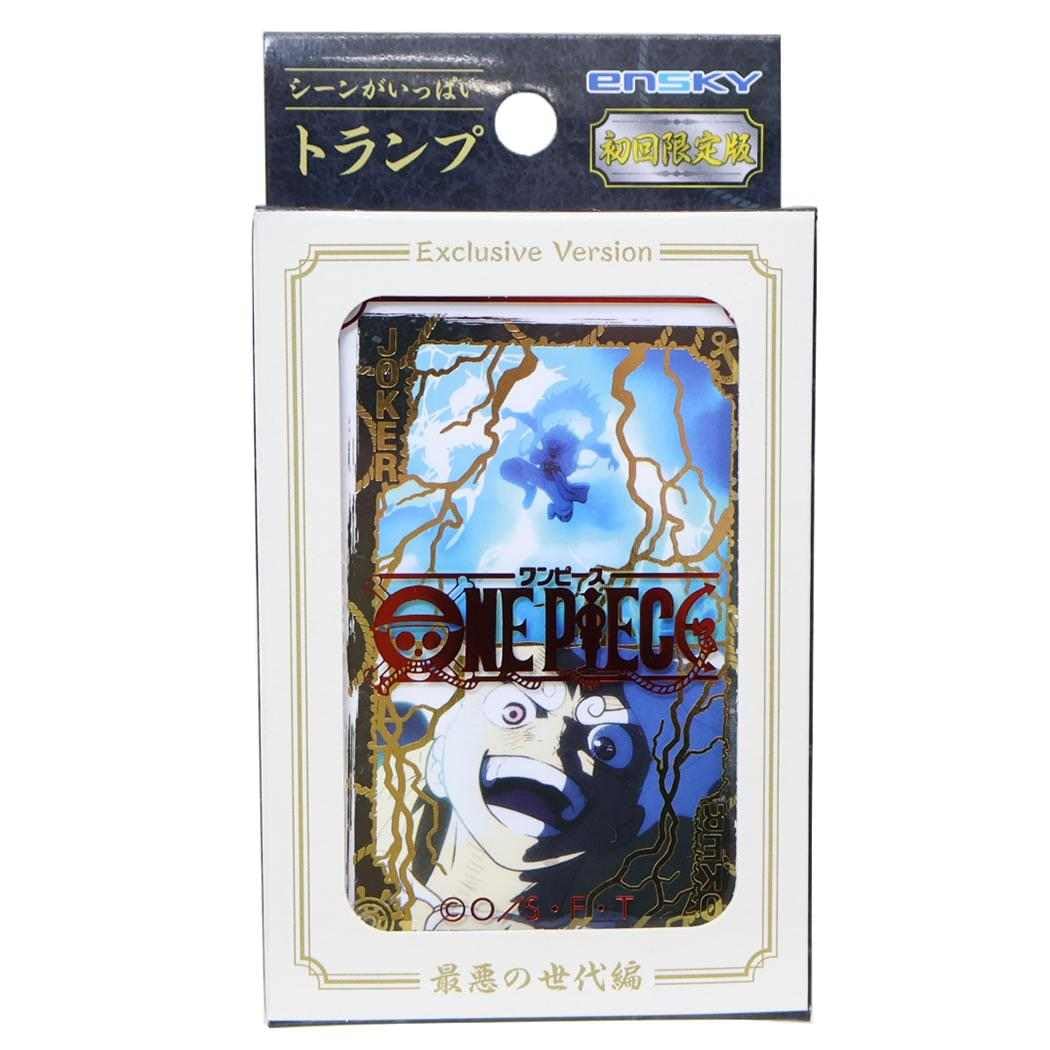 

Ensky One Piece Playing Worst Generation Arc Press Limited Scene-Filled Cards First Edition белый