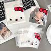 100Pcs Sanrioed Hello Kitty Printed Ziplock Bag Star Card Packing Self-Sealing Storage Bag Cartoon Disposable Candy Sealable Bag