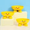 Soap Dish With Drain Duck Shape Soap Box Drain Soap Holder Bathroom Shower