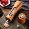 1/2Pcs Manual Salt and Pepper Mill Transparent Window Sea Salt Jar Pepper Grinder  Household