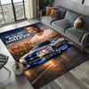 Tappeto Tappeto Artistico Film 3D F-Fast and The F-Furious per Decorazione Stanza Casa Cucina Camera da Letto Divano Regalo Tappeto per Area Bambini Tappetino Antiscivolo