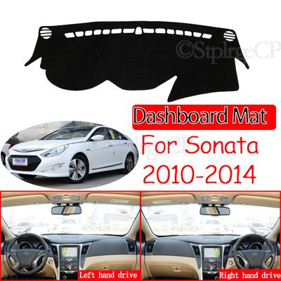 Anti-Slip Mat Dashboard Cover Pad Sunshade Dashmat Protect Carpet for Hyundai Sonata 2010 2011 2012 2013 2014 YF Car Accessories