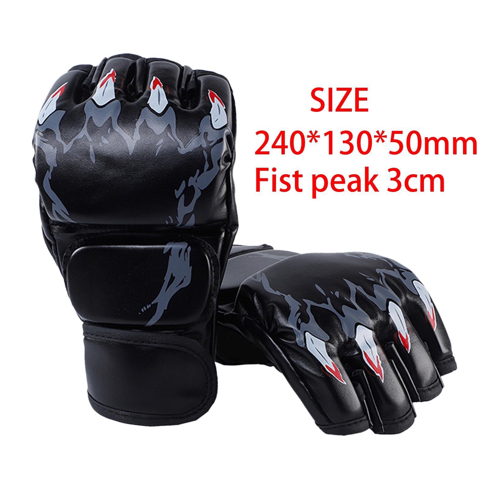 

Перчатки для бокса Kick MMA для мужчин и женщин PU Karate Muay Thai Guantes De Boxeo Free Fight MMA Sanda Training Adults Kids Equipment