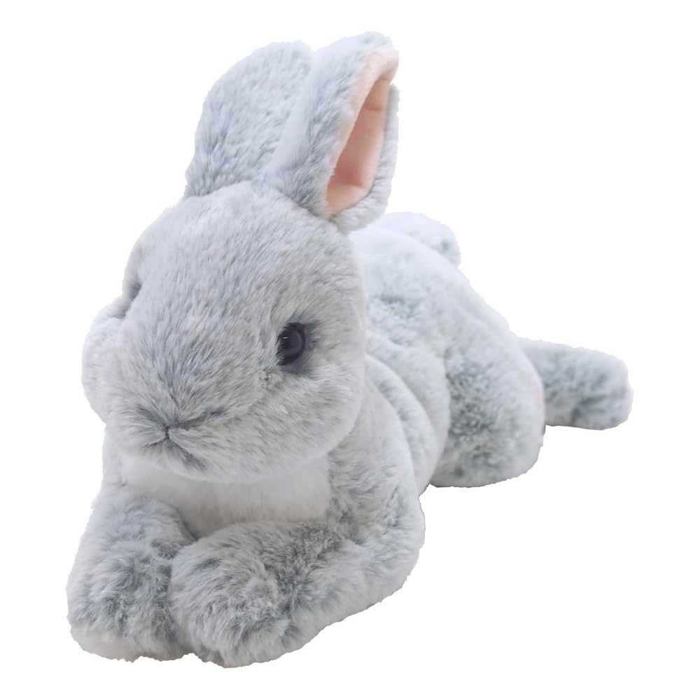 

Hiza Usagi Plush Toy Gray Small P-3772