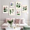 Antique Botanical Canvas Art Posters and Prints , Vintage Botanical Wall Art Painting Pictures for Living Room Home Decor