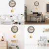 Vintage Styles DIY Clock Mechanism Kits with Hourly Chimes Music Box and Metal Pendulum Clock Movement 2 Set of Hands
