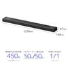 Sony Soundbar Dolby Atmos High Resolution 8KHDR HDMI Included Bluetooth Compatible Black HT-A5000 5.1.2ch DTSX