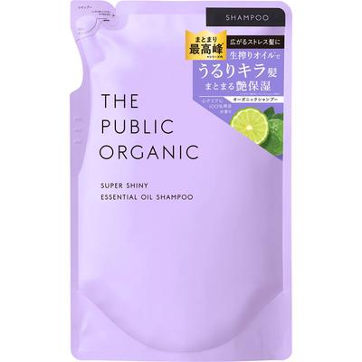 TOKYO COMPOSITE The Public Organic THE PUBLIC Organic Super Shiny SM Shampoo Refill 400mL Shampoo/conditioner (premium) After Spreading the Contents O