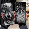 Cool Animal Tiger Lion Funda Phone Cover Case for Honor 200 400 Lite 90 70 X6 X7 X8 Magic5Lite 8X X5b X9a