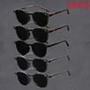 5 Pairs Retro Round Frame Glasses Unisex Fashion Classic for Daily Casual Wear All Seasons