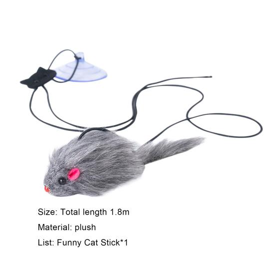 Katzenspielzeug Selbst-hey Hängendes Tür Interaktives Spielzeug Haustier Plüschtier Katzen-Teaser