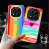 Rainbow Gradient Love Desgin Soft Phone Case for Xiaomi Redmi Note 13 14 15 Pro Plus 12S 12 11S 11 11T 10S 10 Shockproof Cover B