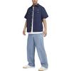Nike SB Pantaloni in Denim Leggeri Resistenti Gamba Dritta Look Vintage Uomo Fondo Blu Ardesia Bianco FZ7008493