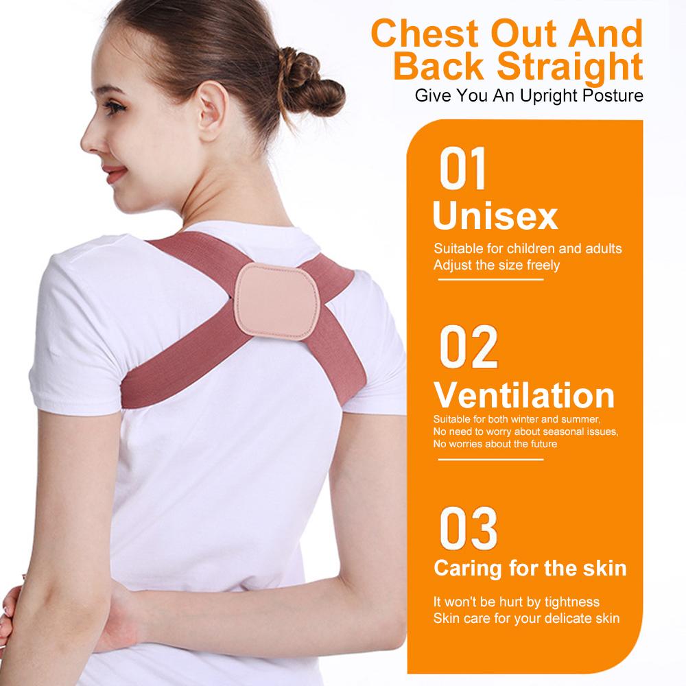 Ajustable Back Posture Corrector Back Correction Belt for Office Woman and Man Spine Corrector Corset Yoga Gym Shoulder Brace