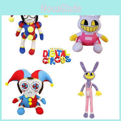 Das Erstaunliche Digitale Zirkus Plüschtier Einzigartiges Und Entzückendes Clown-Design 25cm Höhe