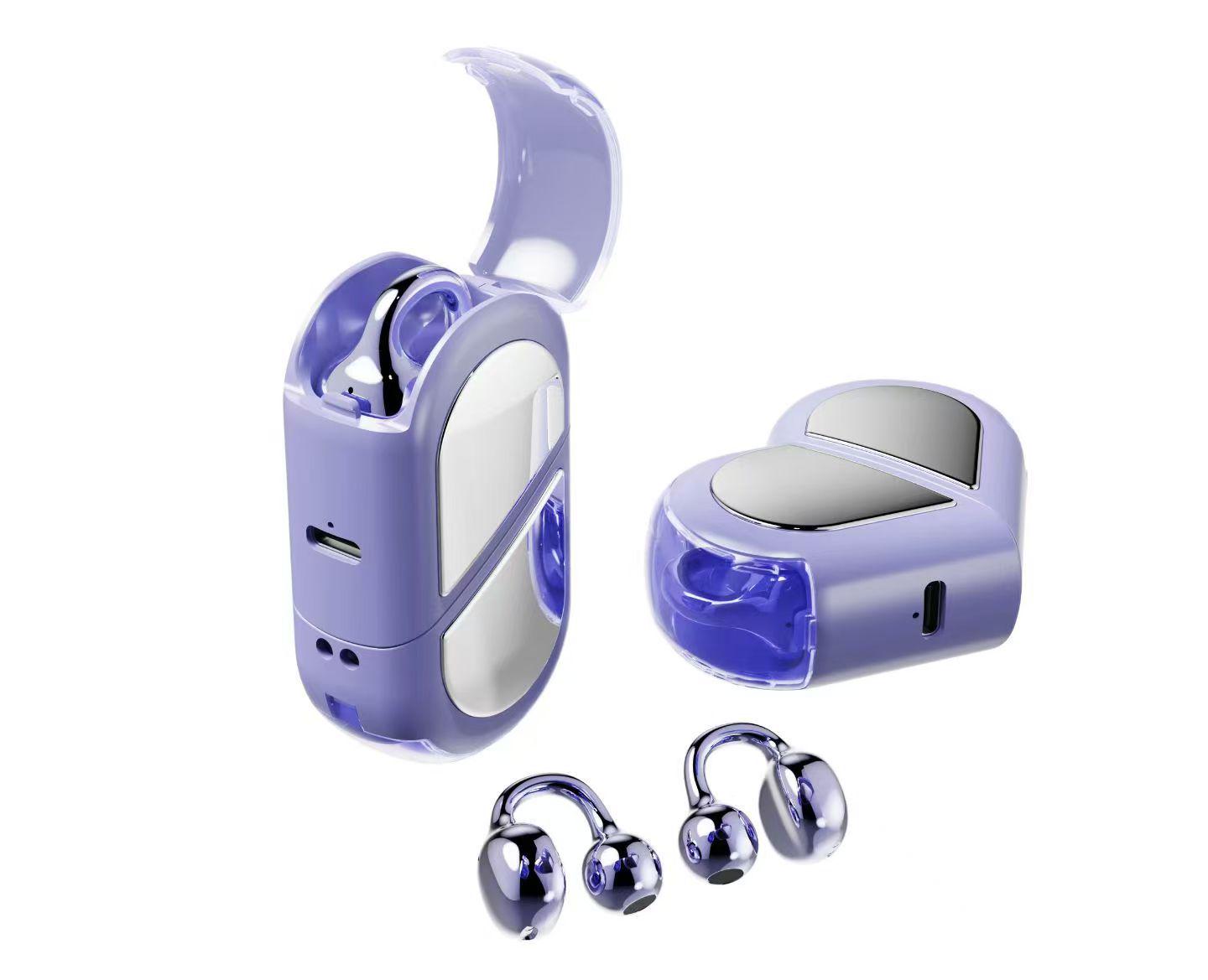 

Беспроводная Bluetooth-гарнитура K520 в форме сердца с дисплеем питания