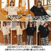 Cute Pajamas and Loungewear Long Sleeves and Pants [FUPUONE] Set, (JP, Alphabet, M, 2350)