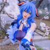 Genshin Impact Cos Ganyu Cosplay Costume Game Animation Suit One-piece Suit Women