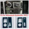 Central Console Gear Shift Panel Auto P Button Decoration Cover Trim For Mitsubishi Outlander - 2025 Interior Accessories