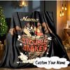 Custom Name Troublemaker Taz Devil Blanket  Ideal Bedding Blanket Perfect for Travel, Camping, Living Rooms, Offices, Sofas, Fan Christmas gift