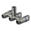 3 Way Angle Valve Easy To Install One Inlet Three Outlets