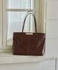 Mucu And Ebony Piene Bag _ Brick Brown