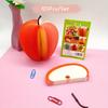 3D Fruit Sticky Notes - Cute & Colorful 3D Fruit Designs, Self-Adhesive Removable Notes for Office, Classroom, Home