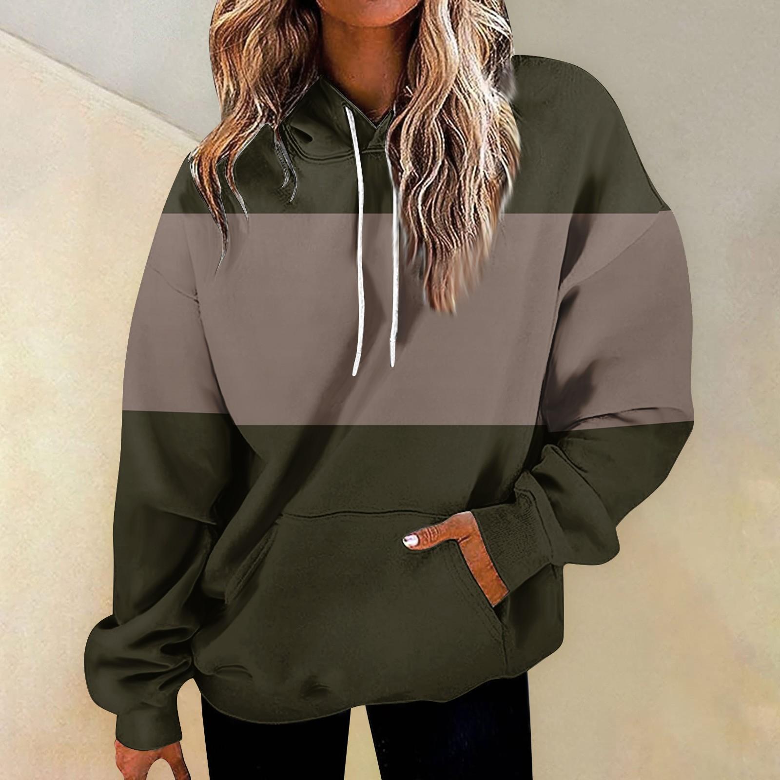 Женская мода повседневная универсальная повседневная толстовка с рисунком повседневная толстовка с длинным рукавом с принтом L армия зеленый 1895₽