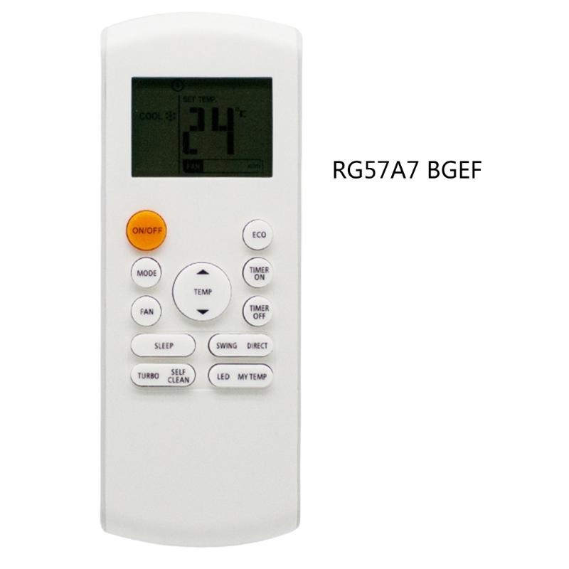 Replacement AC Remote Control for Midea General RG57A7/BGEF RG57A6/BGEFU1 CR166-RG57A6EU-6 Air Conditioner Various Model