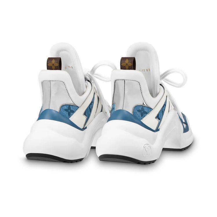Louis Vuitton Archlight Low Top Sports Casual Shoes Women's White Blue 1ABHPN