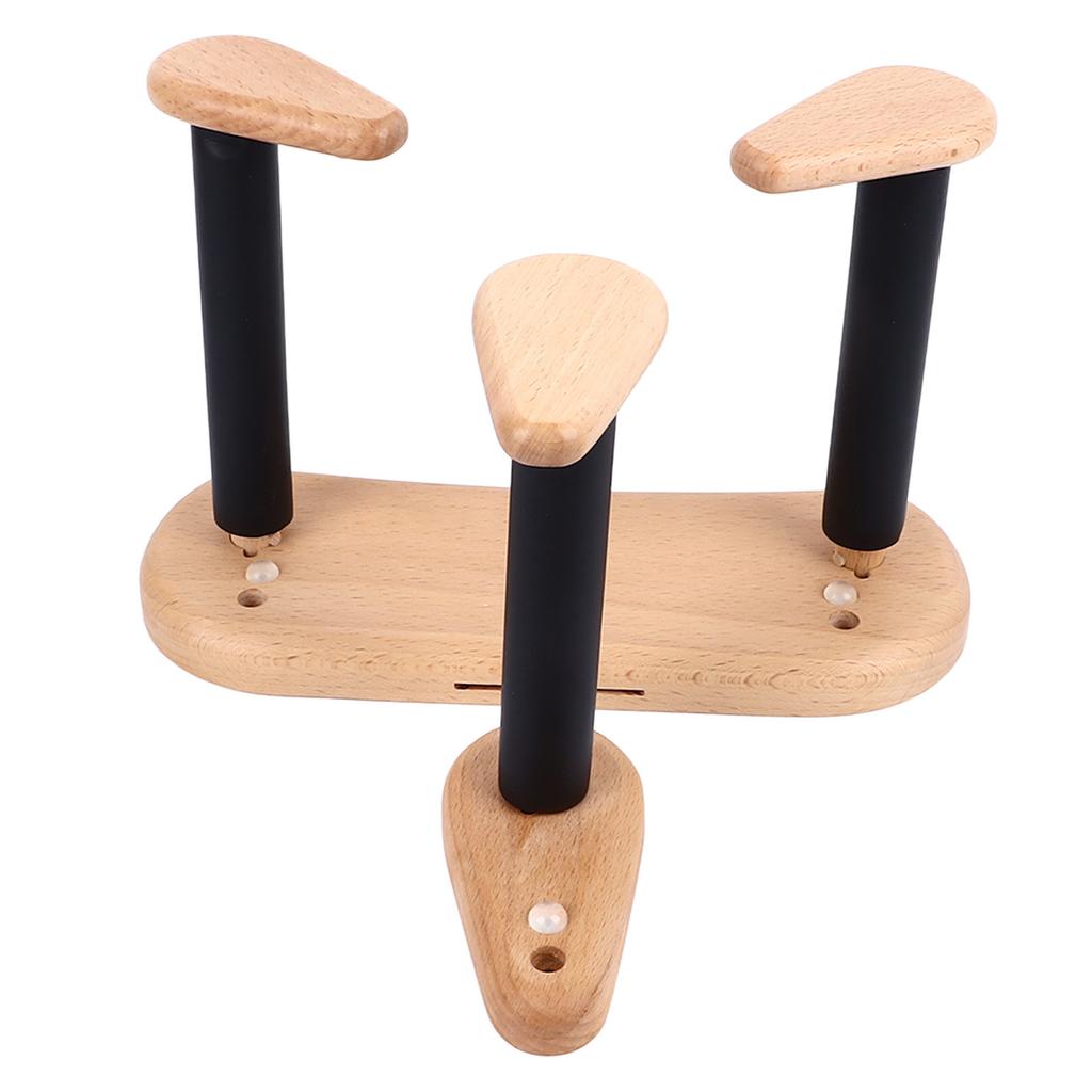 Holz E-Gitarren Wandhalterung Horizontal Universal Platzsparend Geteilt Bass Akustikgitarre