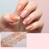 Tiras de Gel para Unhas com Lixa Fácil de Aplicar Remover Autocolante de Unha Decalque Mulheres Manicure em Casa Esmalte DIY Envoltório de Unha