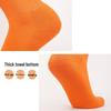 Non-Slip Three-Striped High-Top Football Socks with Towel Bottom