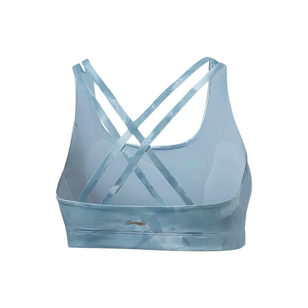 Li Ning Fitness Series Training Running Yoga Sports Underwear Women Underwear Sky-Blue AUBR134-2