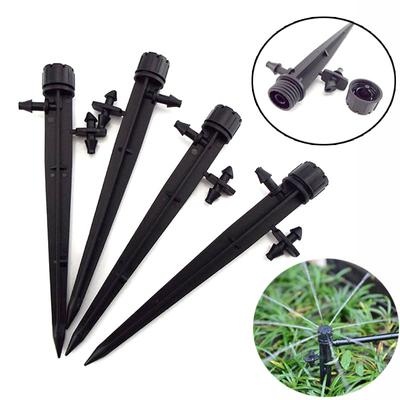 Bahçe Sulama 360 Derece Dağıtıcı Sprey Başlığı 4/7mm Hortumlar İçin Birleştirici Ev Bahçeciliği Tarım Sulama Sprey Başlığı