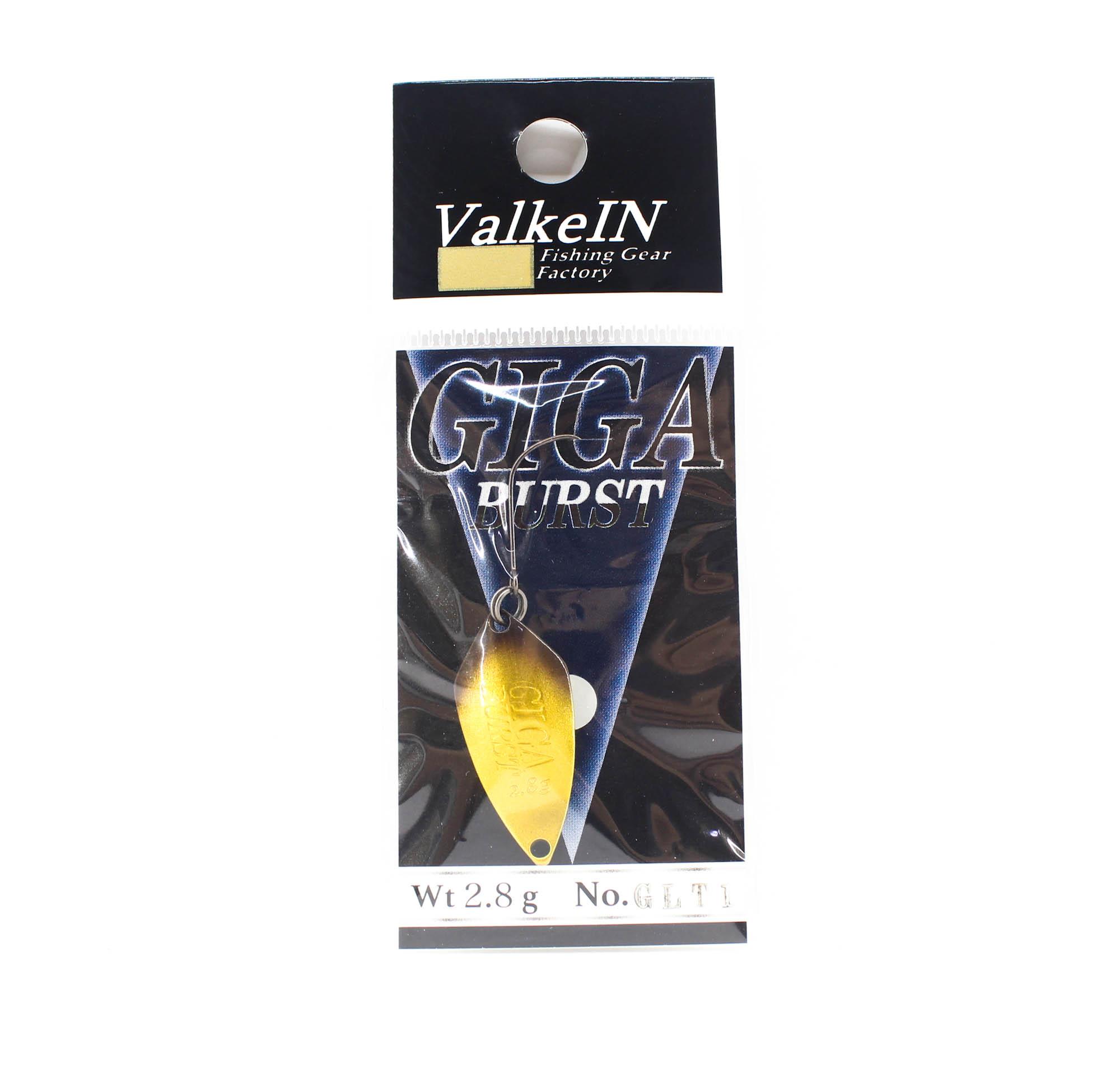 

Valkein Spoon Giga Burst 2.8 grams Sinking Lure GLT1 (7771)